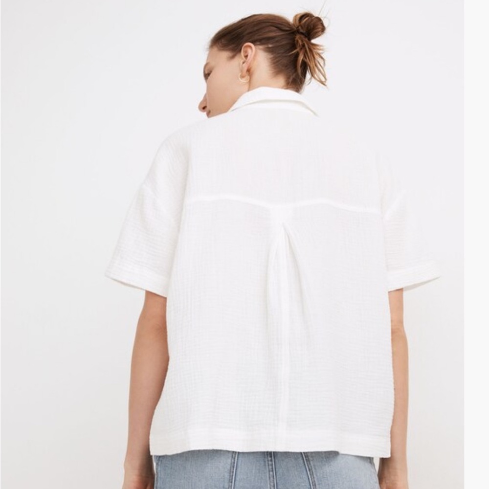 Madewell Airspun Beachside Top - Picture 3 of 8